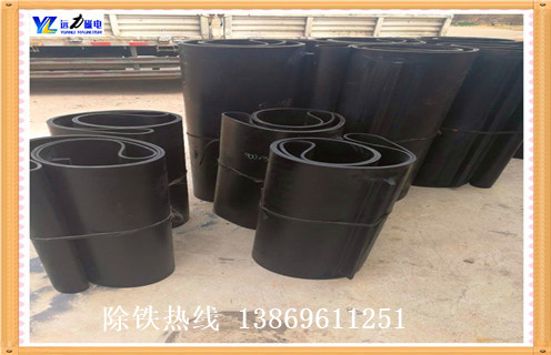 皮帶除鐵器，河南皮帶除鐵器磁力強度_河南皮帶除鐵器磁力強度皮帶原因及如何調_刮板價(jià)格