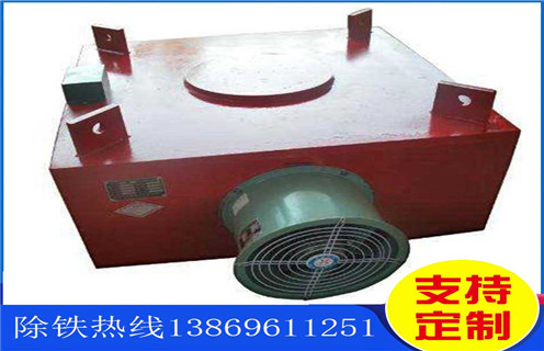 風(fēng)冷電磁除鐵器，新疆強磁風(fēng)冷電磁除鐵器價(jià)格_新疆強磁風(fēng)冷電磁除鐵器價(jià)格參數工作原理_價(jià)格