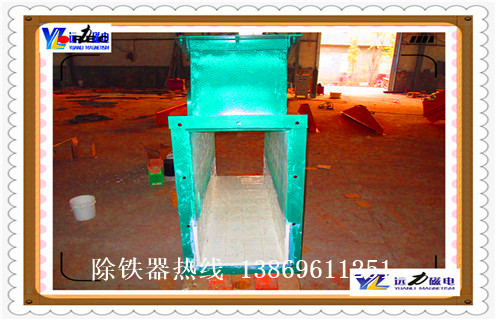 管道除鐵器，海南管道除鐵器型號_海南管道除鐵器型號廠(chǎng)家應用安裝示意圖型12000高斯_可定制工作原理