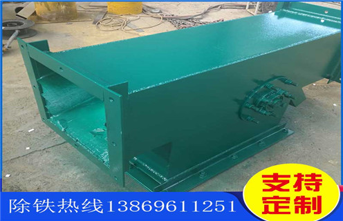 管道除鐵器，上海管道除鐵器型號_上海管道除鐵器型號廠(chǎng)家應用安裝示意圖型12000高斯_可定制工作原理