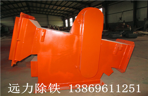 管道除鐵器，河北管道式除鐵器_河北管道式除鐵器應用安裝示意圖型12000高斯_可定制工作原理
