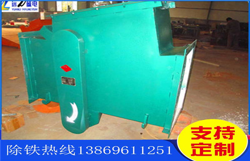 管道除鐵器，吉林風(fēng)力輸送管道除鐵器_吉林風(fēng)力輸送管道除鐵器原理內部構造水泥造紙廠(chǎng)_管道除鐵器圖片
